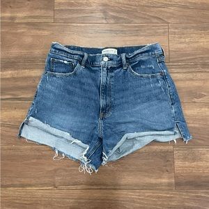 Abercrombie Mom High Rise Shorts
